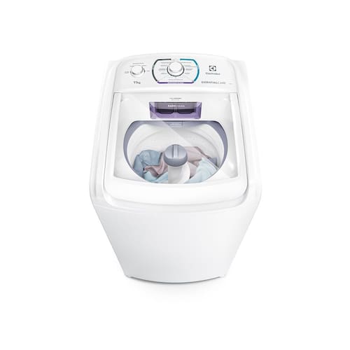 Máquina de Lavar Electrolux 11kg Branca Essential Care com Easy Clean e Filtro Fiapos (LES11) - 110V Menor preço em Máquina de Lavar Electrolux 11kg Branca Essential Care com Easy Clean e Filtro Fiapos (LES11) - 110V