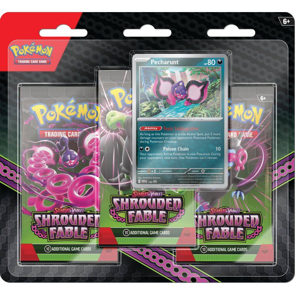 Jogo de cartas colecionáveis Pokémon Scarlet & Violet Shrouded Fable