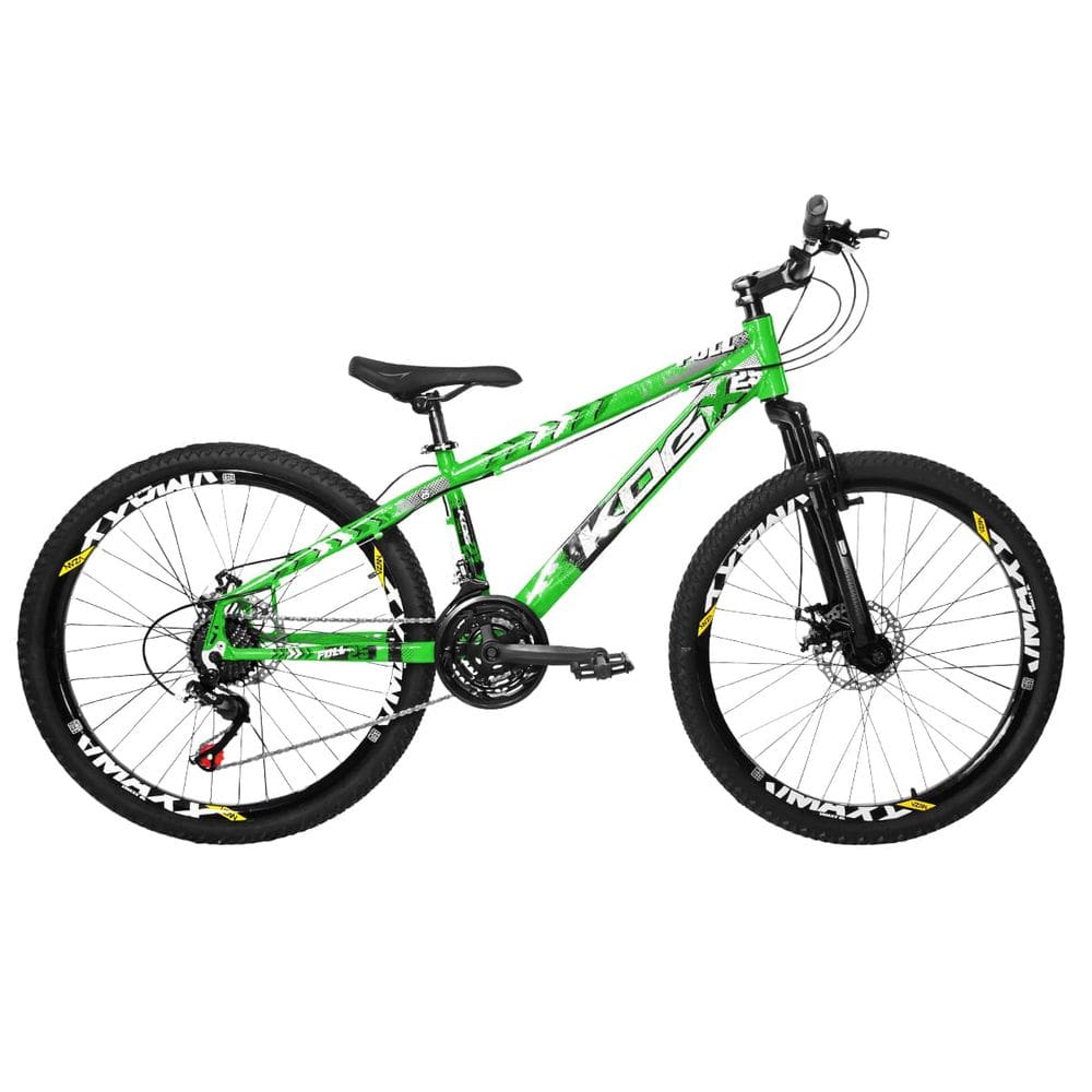 Bicicleta Para Grau Aro 26 KOG 18v F. Disco Freeride Full X25 Tipo Viking