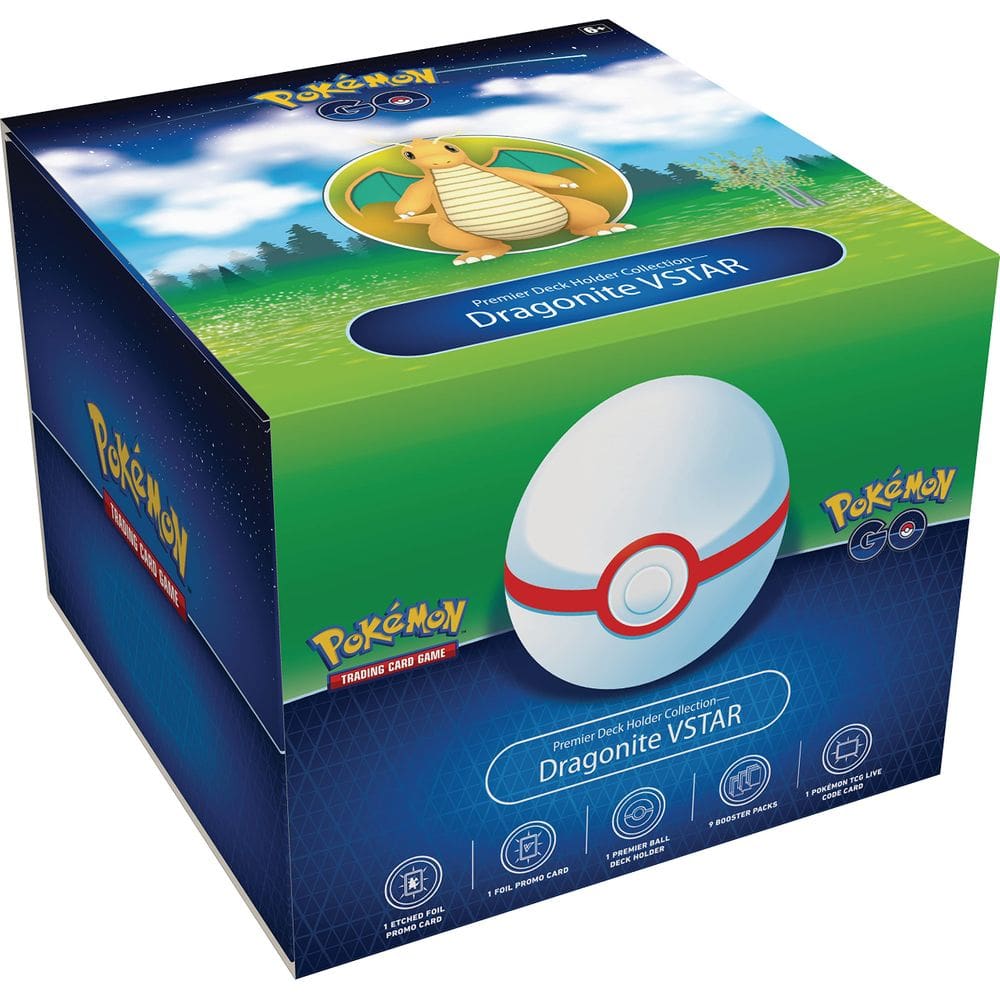 Coleção Deck Holder Pokémon TCG Pokémon GO Dragonite