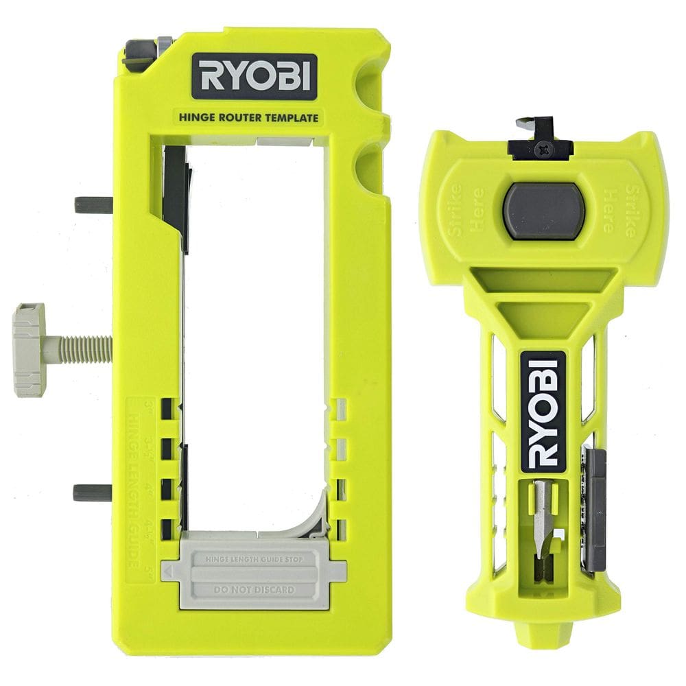 Kit de instalação de dobradiça de porta/modelo de encaixe + trava de porta