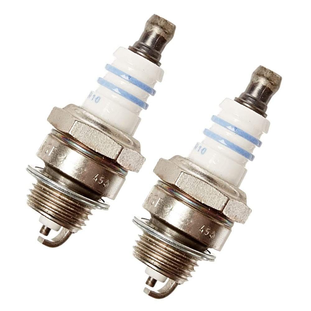 Conjunto de velas de ignição Bosch WSR6F para motocicleta - 2 peças