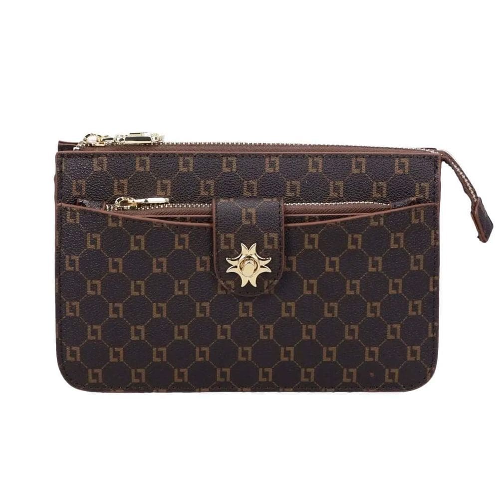 Bolsa Mini Bag Pequena Monograma Mocca