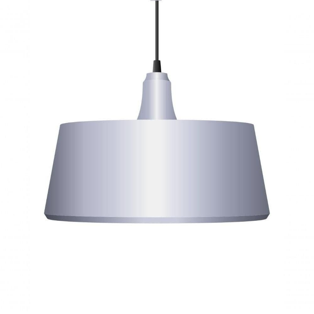 Luminária Pendente De Mesa Retrolux Moderna Elegante Branco Branco