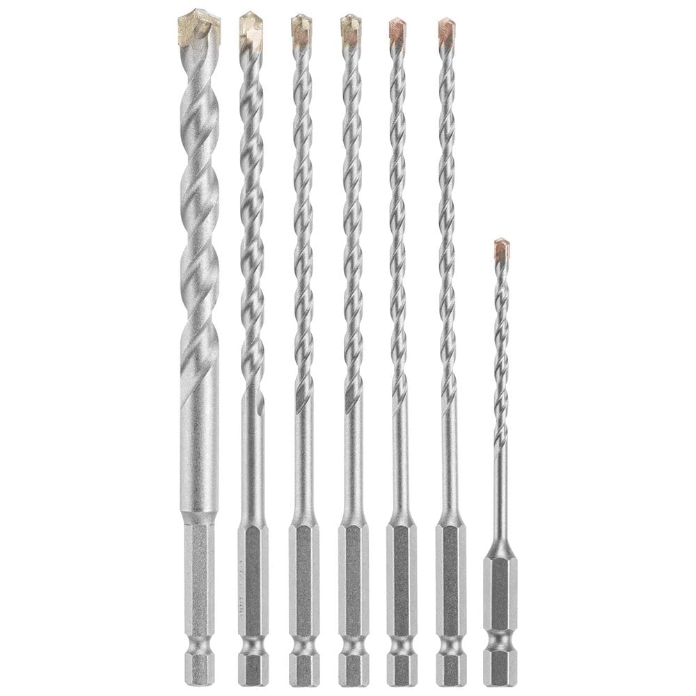 Conjunto de brocas de alvenaria Hex Shank Hammer Drill 7 peças Bosch LBHXS7U