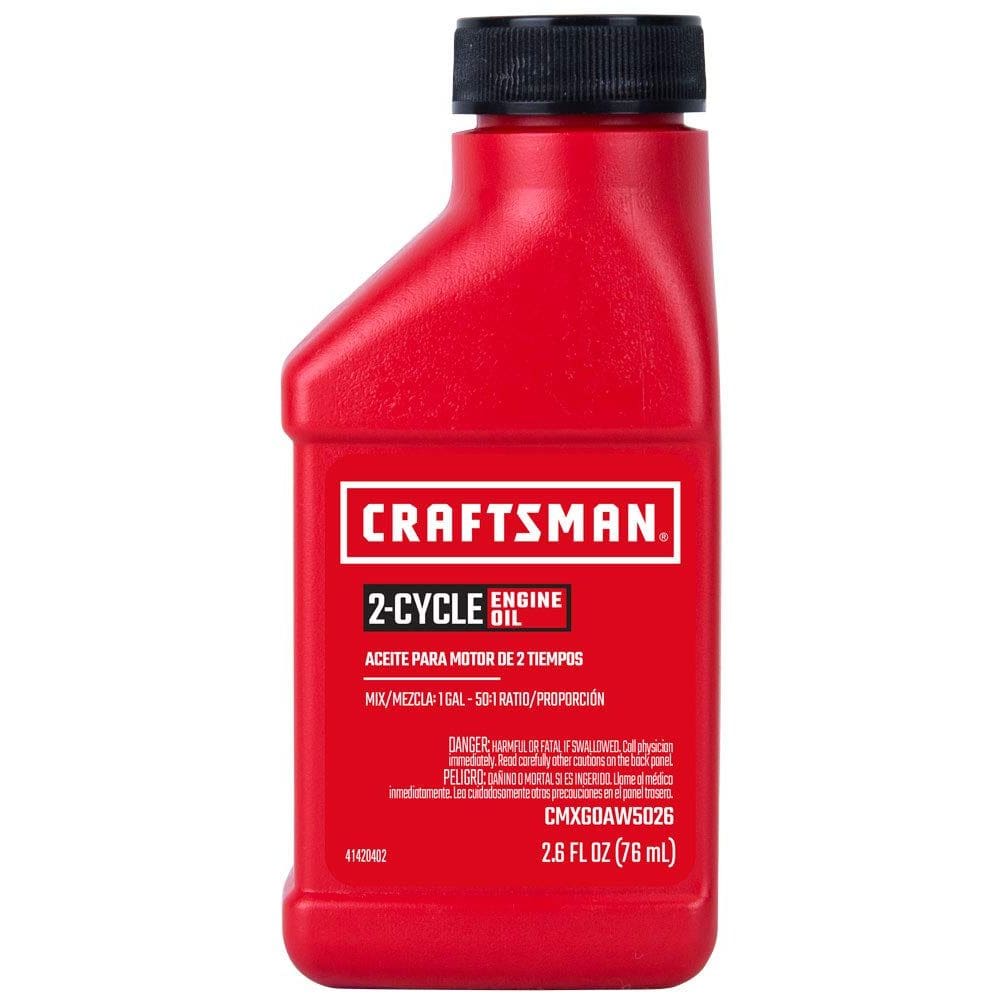 Óleo de 2 ciclos Craftsman CMXG0AW5026 Universal 75 mL (pacote com 12)