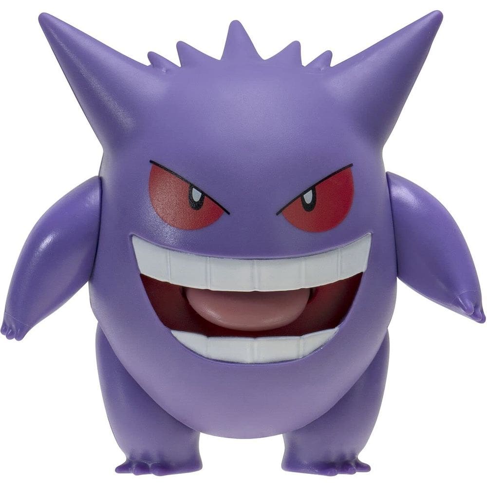 Boneco de ação Pokémon Gengar Battle Feature Deluxe 11,5 cm