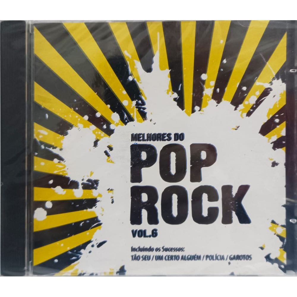 CD Pop Rock Vol 6 - As Melhores do