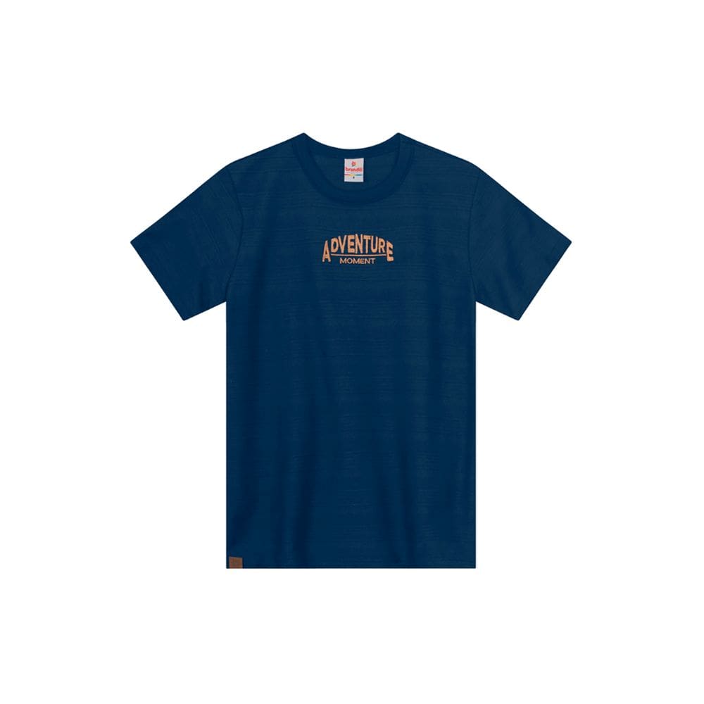 Camiseta infantil menino em malha Brandili