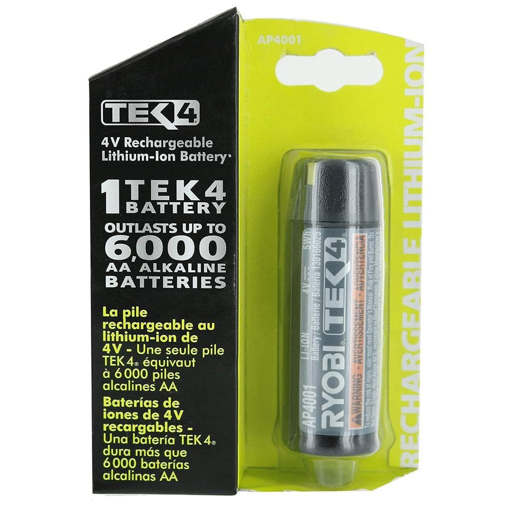 Bateria Ryobi AP4001 4V compacta de íon de lítio recarregável