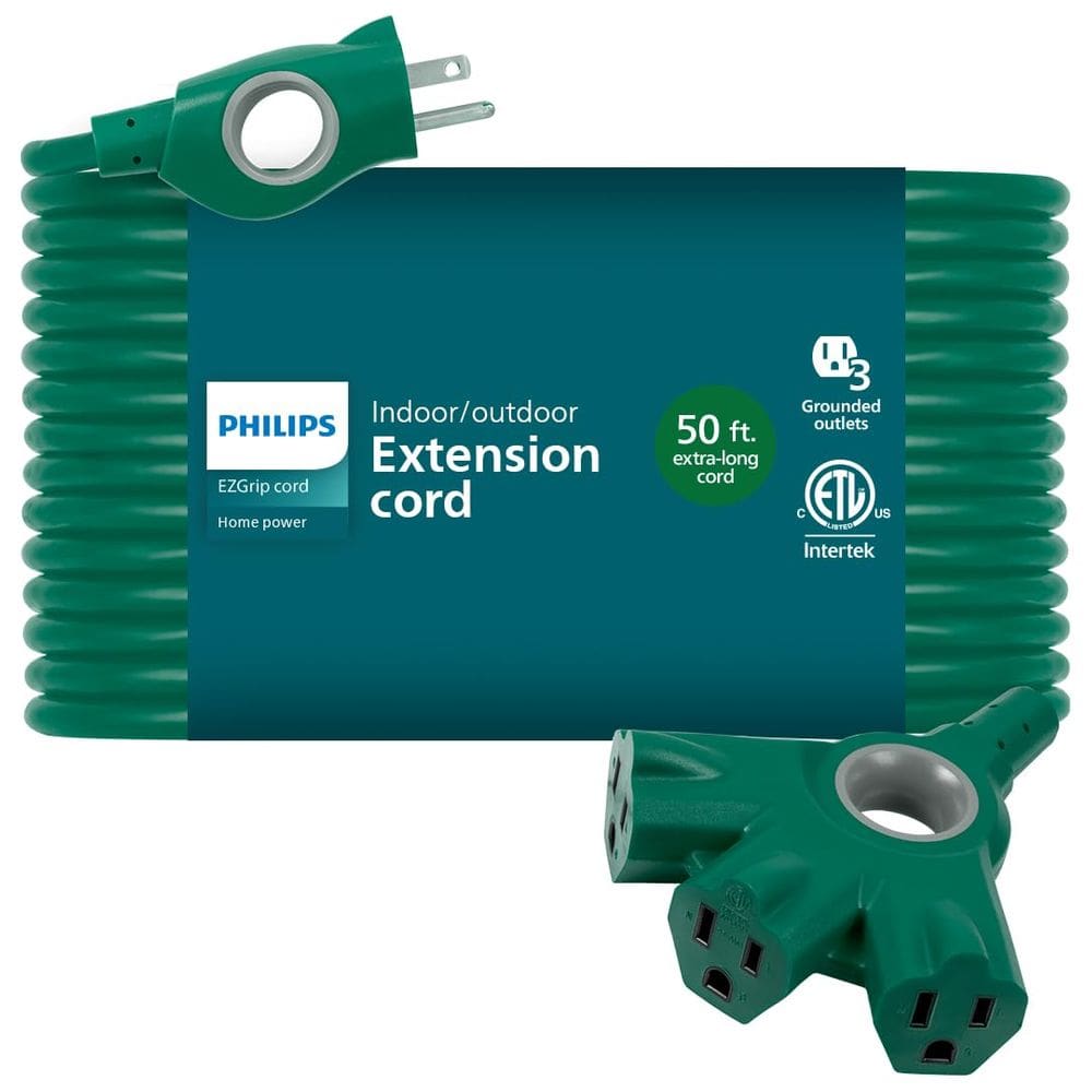 Cabo de extensão Philips EzGrip SPC3503ZG/37-T1 15m 16 AWG