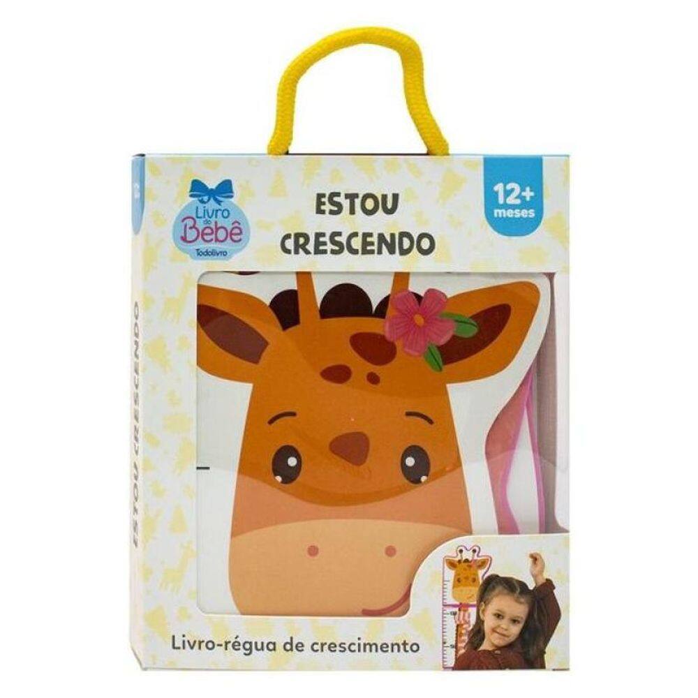 Livro-Leporello Estou Crescendo - Rosa