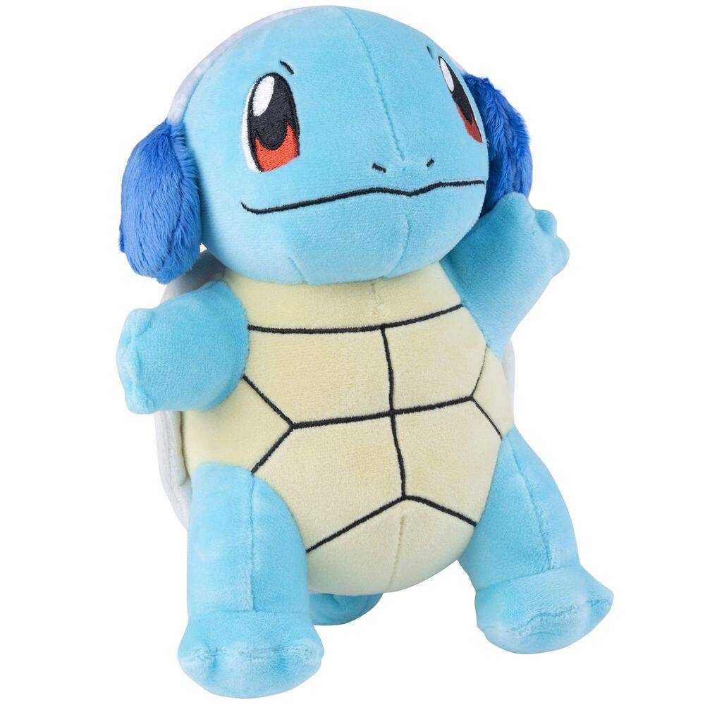 Brinquedo de pelúcia Pokémon Squirtle Christmas 20cm oficialmente licenciado