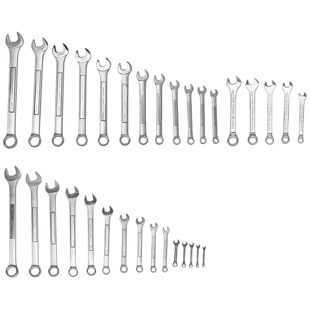 Conjunto de chaves CRAFTSMAN CMMT12080 SAE/Metric 32 peças