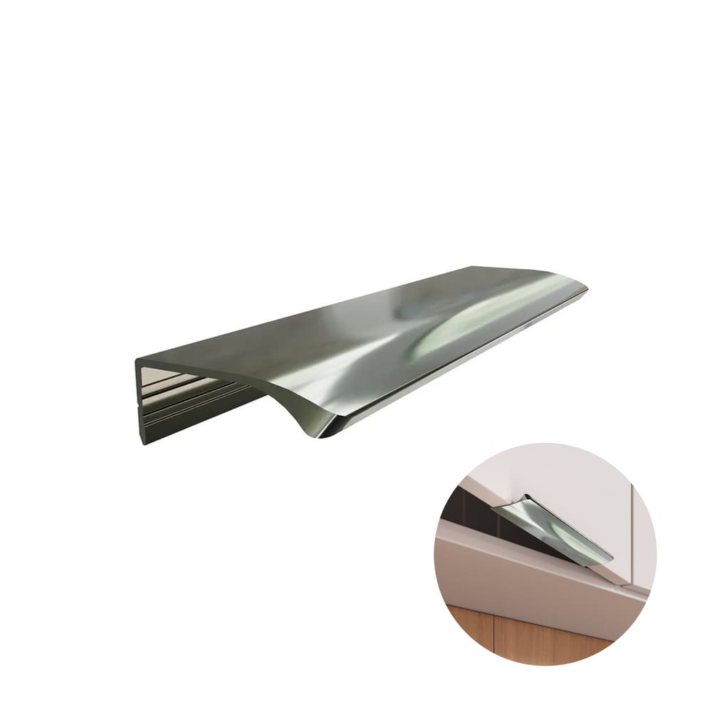 Puxador Aluminio Luna Inox Speciale 150mm Rometal