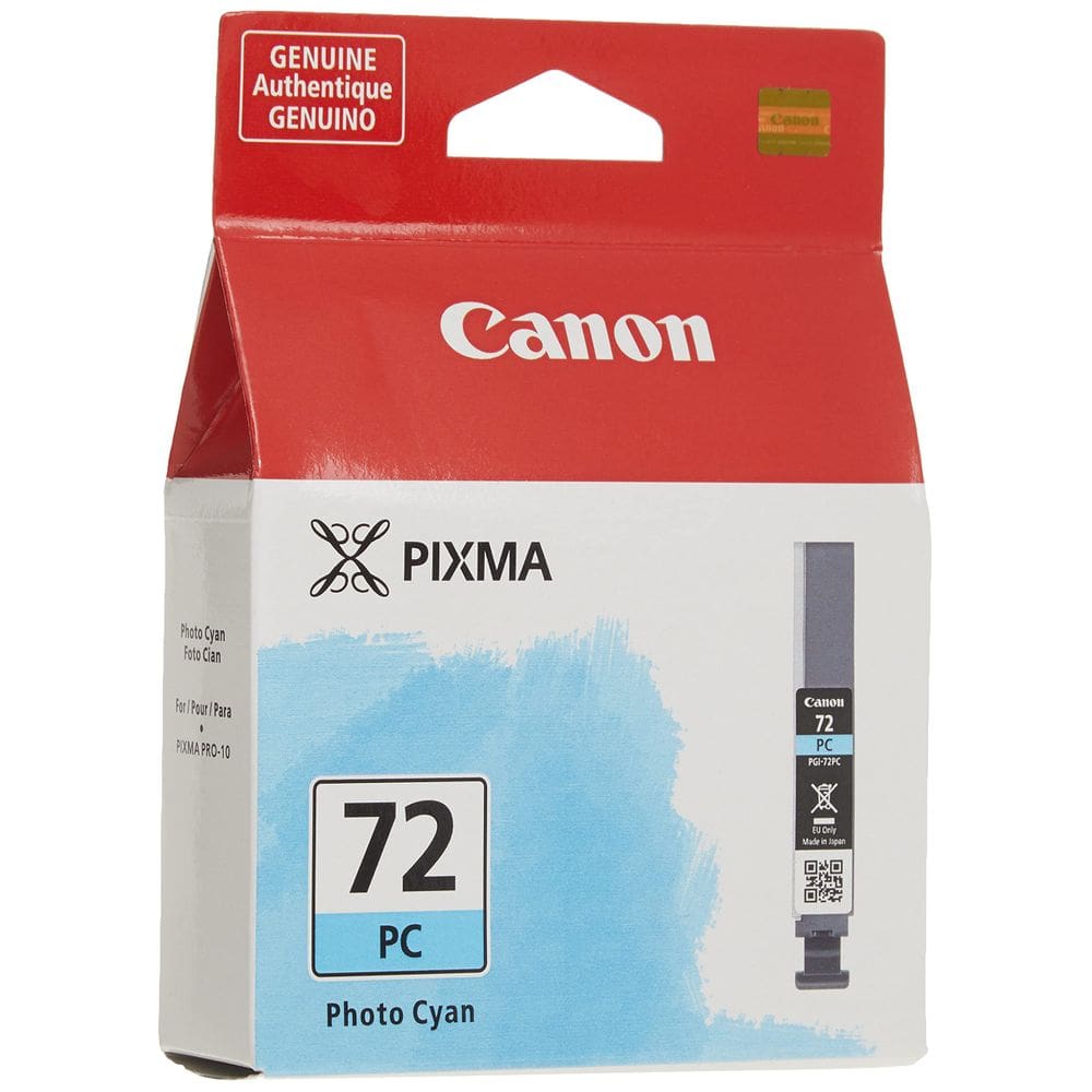 Cartucho de tinta Canon PGI-72 Photo Cyan compatível com PRO-10