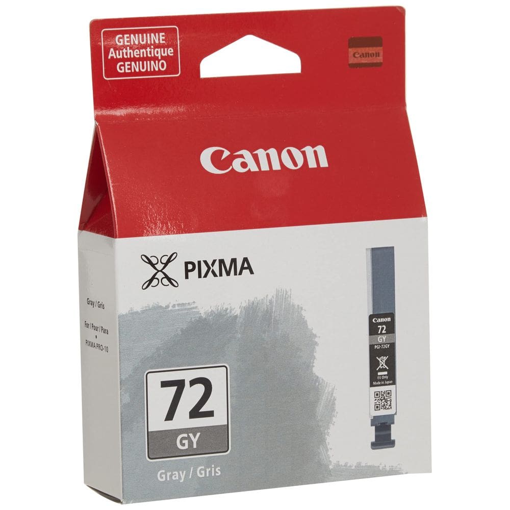 Cartucho de tinta Canon PGI-72 cinza compatível com a impressora PRO-10