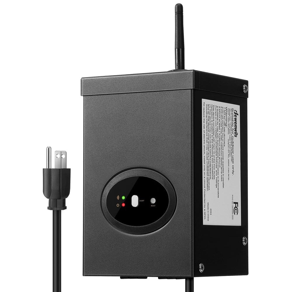 Transformador inteligente de baixa tensão DEWENWILS 300W para luzes LED