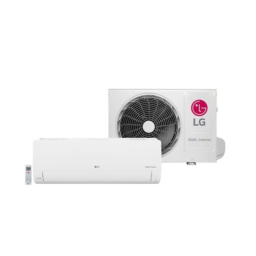 imagem-Ar Condicionado Split Hi Wall Inverter LG Dual Compact +AI 18000 BTU/h Quente e Frio S3-W18KLQAL – 220 Volts - 220V