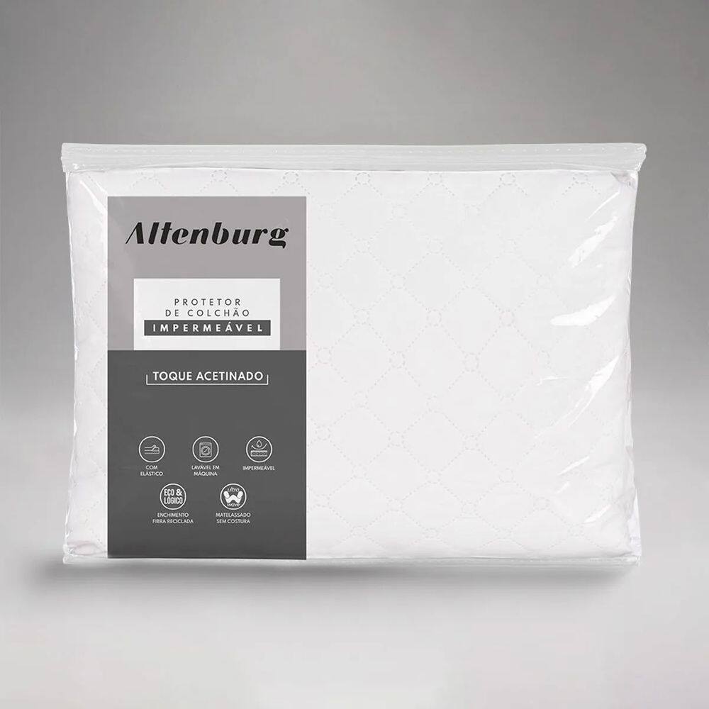 Protetor de Colchão King Altenburg Impermeável Toque Acetinado