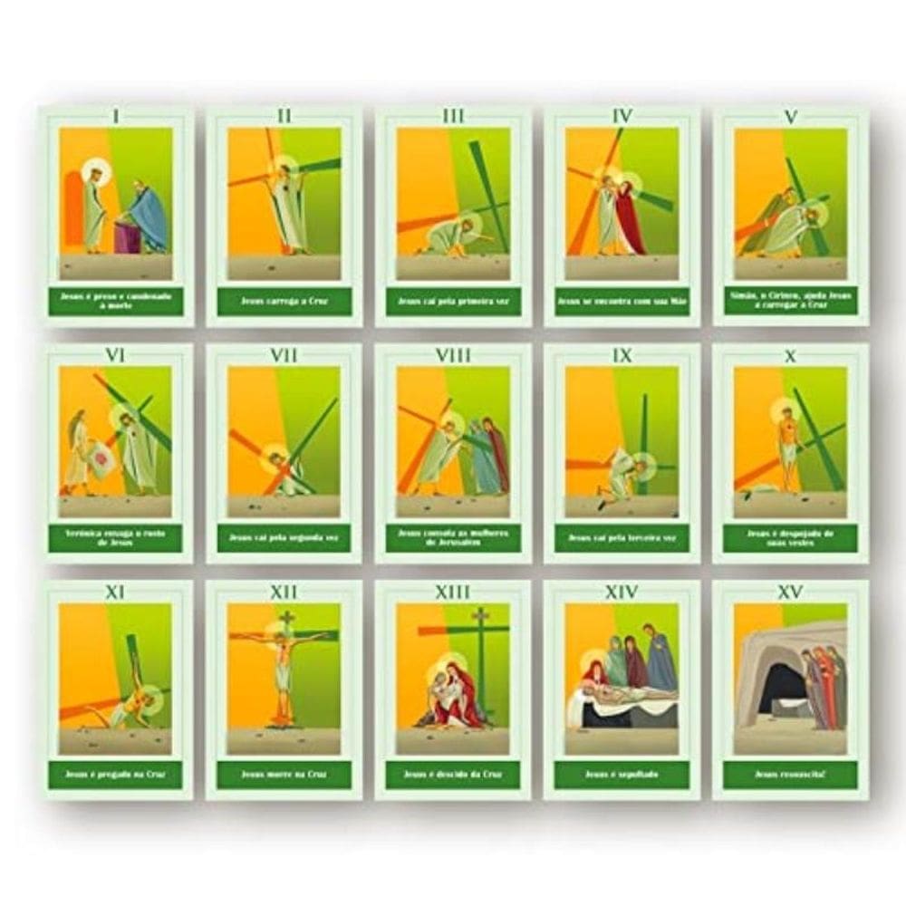 Cf 2022 - Kit Pôsters - Estações Da Via-Sacra