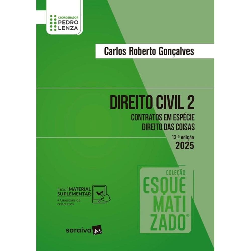 Direito Civil - Volume 2 - Coleção Esquematizado - 13ª Edição 2025
