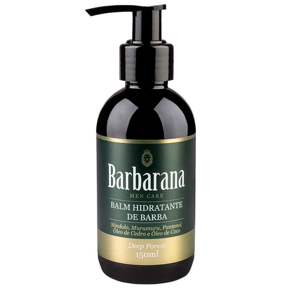 Balm Hidratante de Barba Deep Forest Oriental Amadeirado 150mL Barbarana