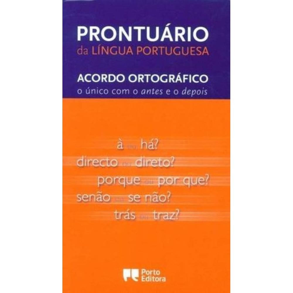 Prontuario Da Lingua Portuguesa - Acordo Ortografico