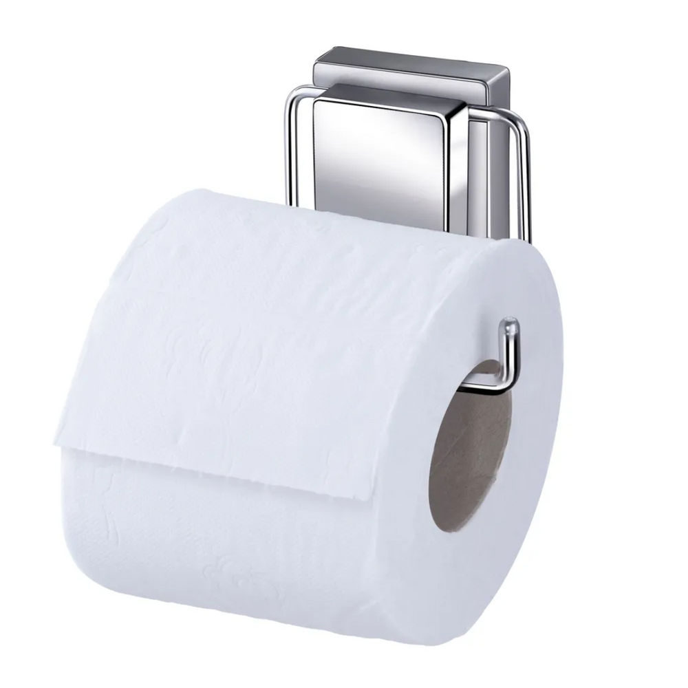 Porta Papel Higiênico c/ Ventosa Quadrado