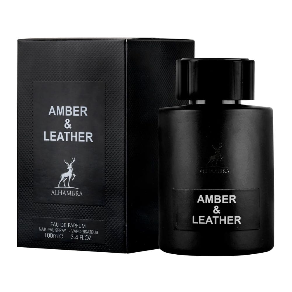 Perfume ALHAMBRA AMBER & LEATHER Eau de Parfum 100ml para homens