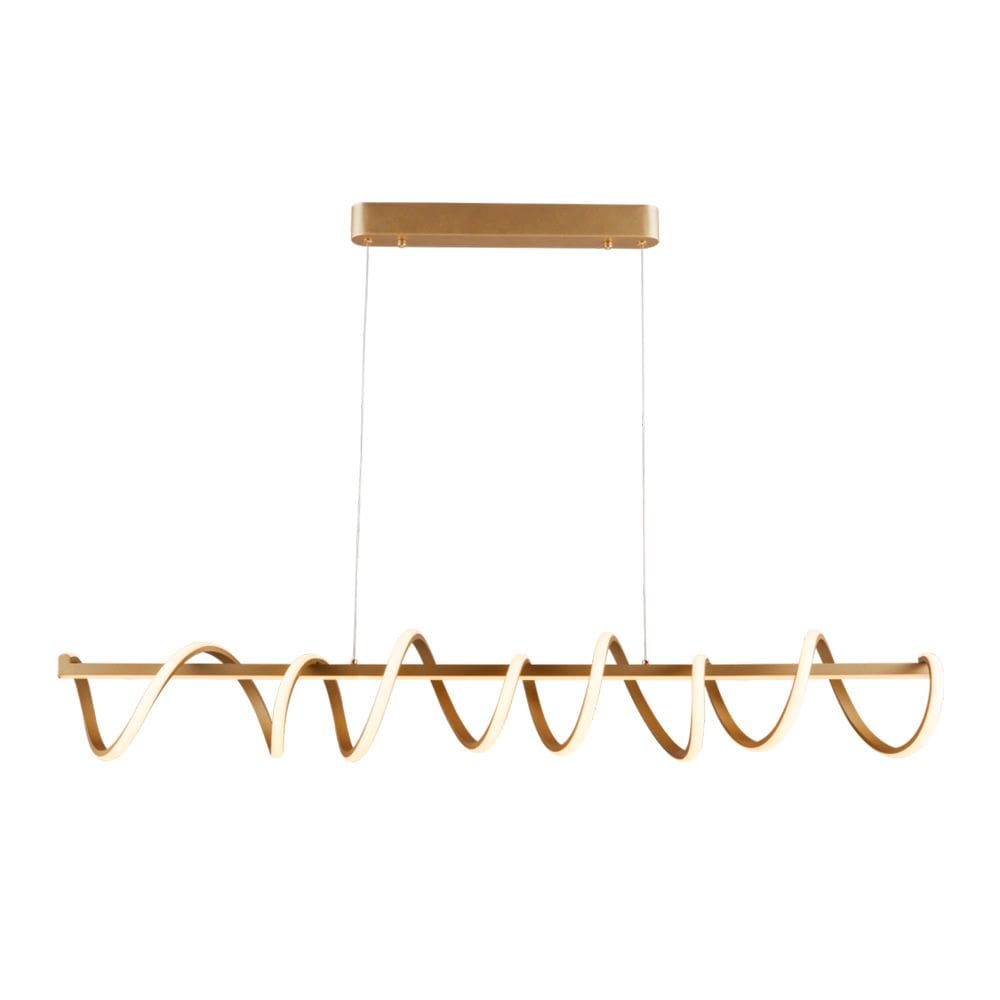 Lustre Pendente Sindora DCD03065 Dourado Led Bivolt
