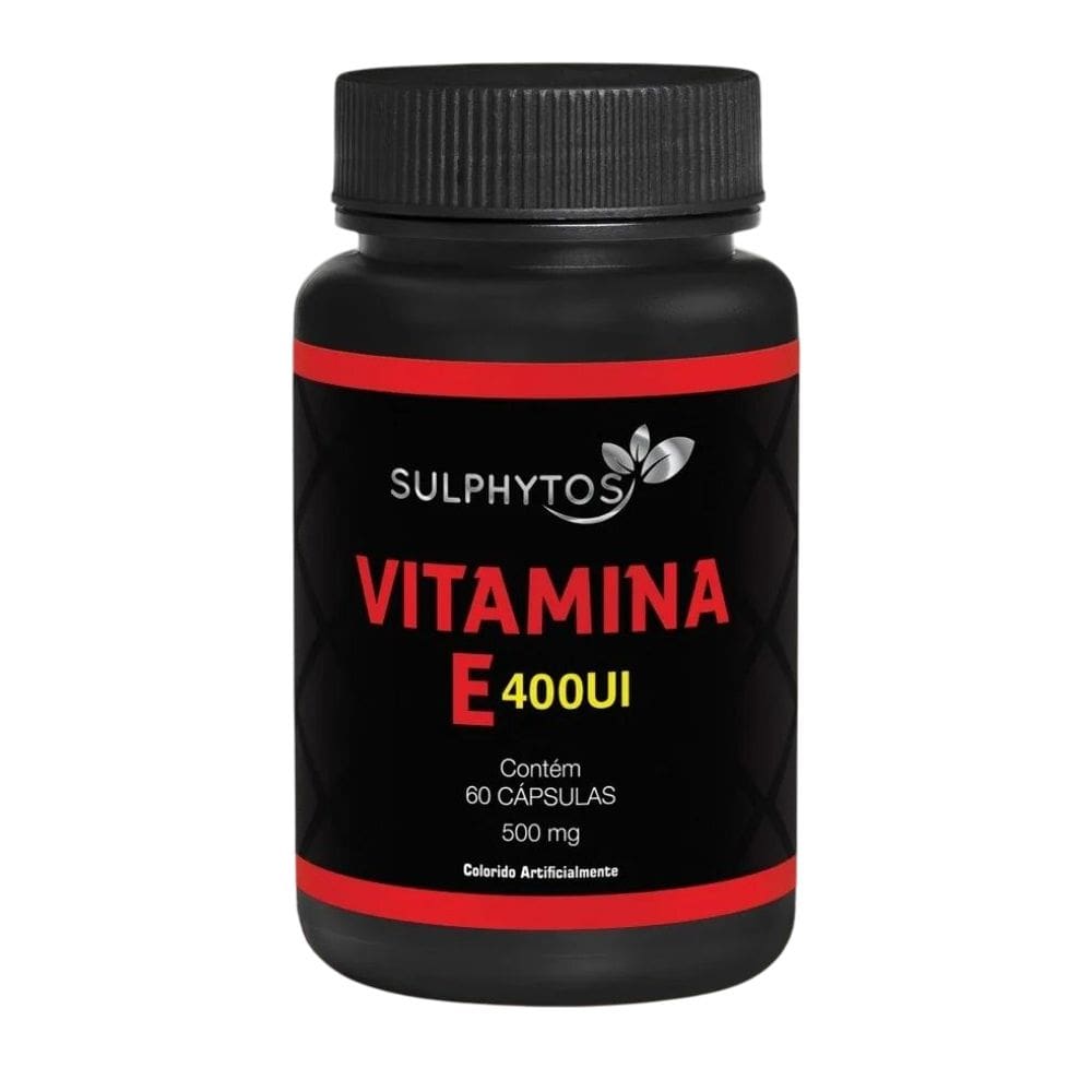 Vitamina E 400ui 60 Caps - Sulphytos