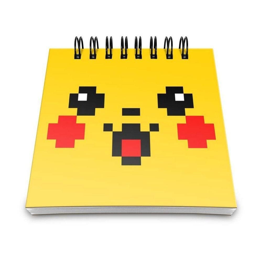 Bloco De Anotações Pokenote Pixelchu