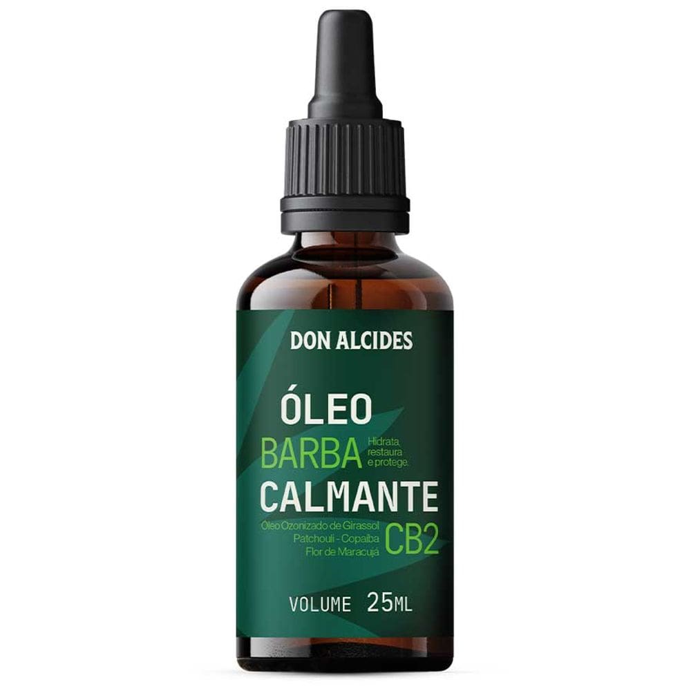 Óleo Para Barba CB2 Kush 25mL Don Alcides
