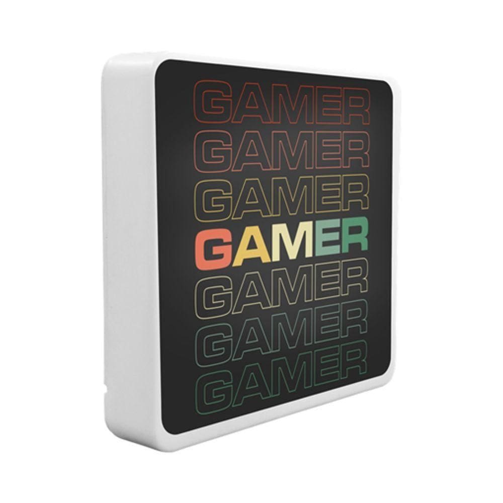 Luminária Box Slim Gamer Usb