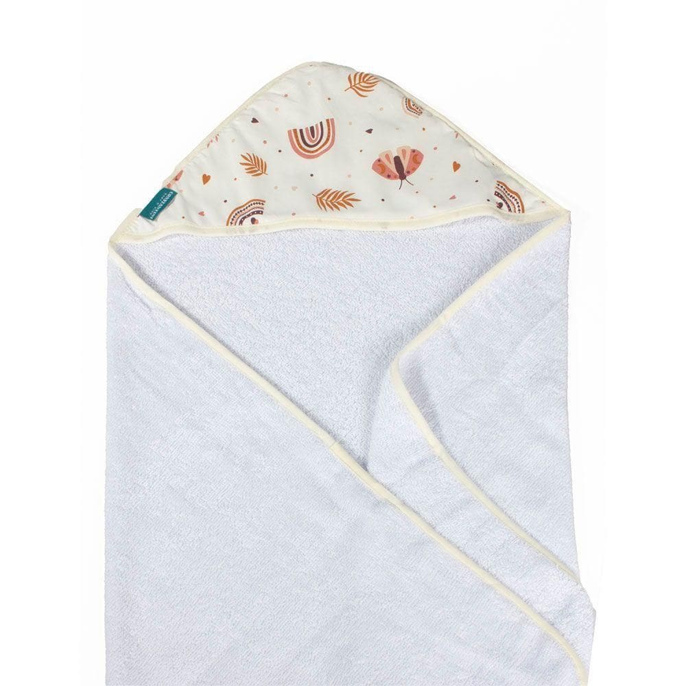 Toalha De Banho Baby Com Capuz Extra Macia 100% Algodão - Hippie Chic