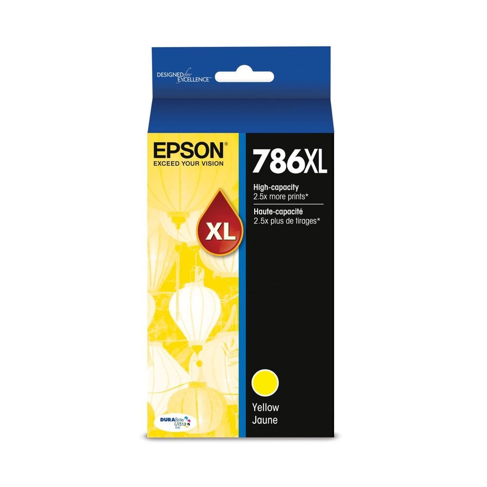 Cartucho de tinta Epson 786 DuraBrite Ultra Yellow T786XL420-S