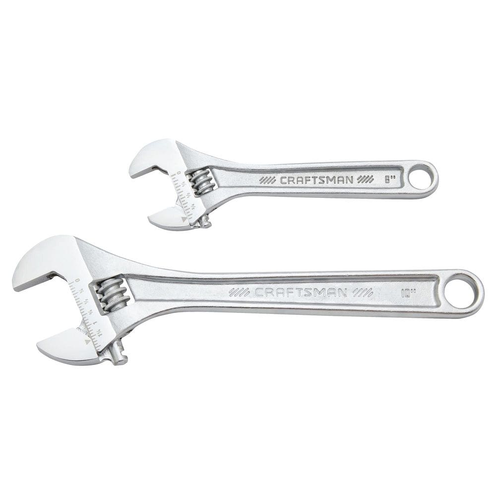 Conjunto de chaves ajustáveis CRAFTSMAN All Steel de 2 peças