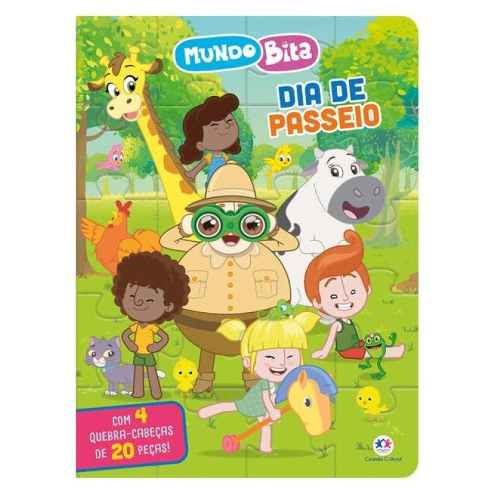 Mundo Bita - Livro Com Quebra-Cabeça