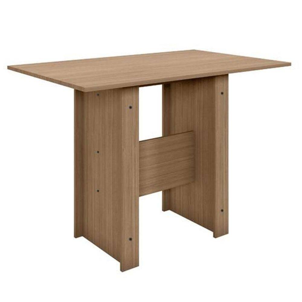 Mesa de Jantar Milano 1,08m Carvalho - Poliman