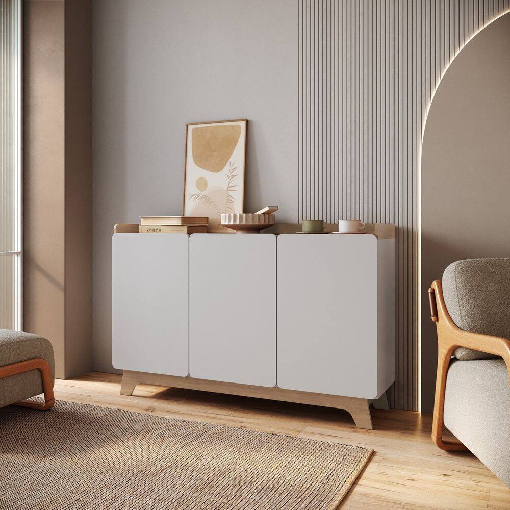 Buffet para Sala de Jantar 150x91x40cm John Freijó/Branco