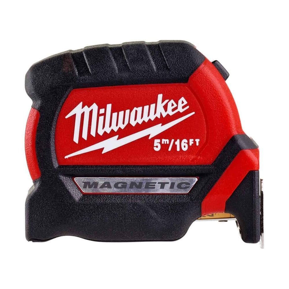 Fita métrica Milwaukee Magnetic 5m/16 pés 4932464602 preta