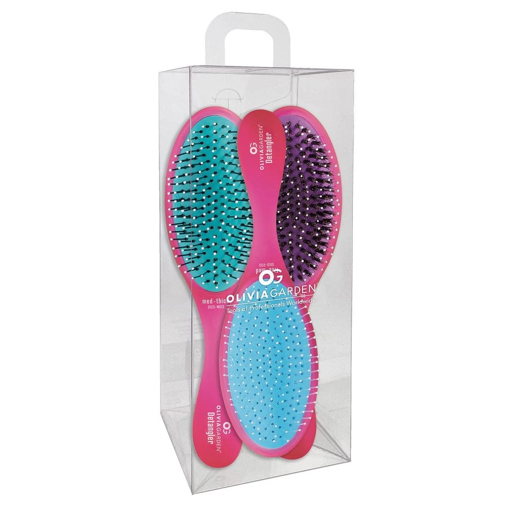 Brush Collection Olivia Garden OG, almofada removível, rosa