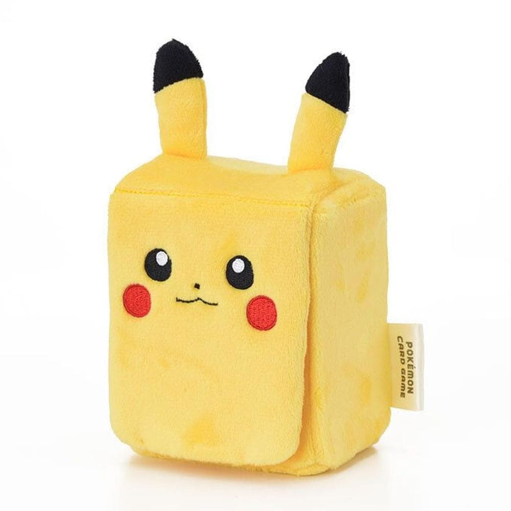 Estojo de pelúcia Pokémon, jogo de cartas Scarlet & Violet Pikachu