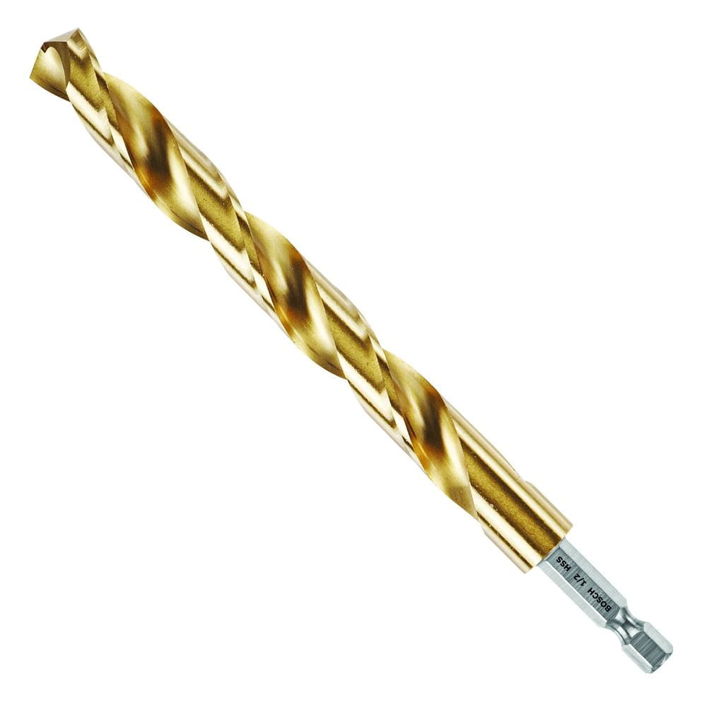 Broca Bosch TI2159IM 1/2” x 6” revestida com nitreto de titânio