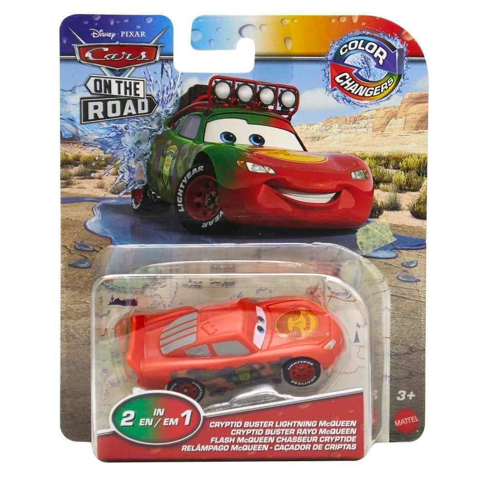 Carros de brinquedo Mattel Disney Cars Color Changers Cryptid Buster