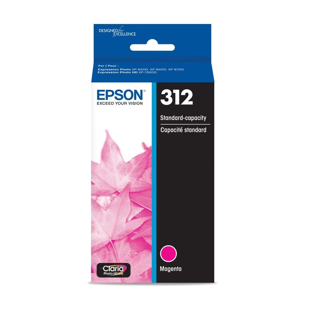 Tinteiro Epson 312 Claria Photo HD Magenta T312320-S