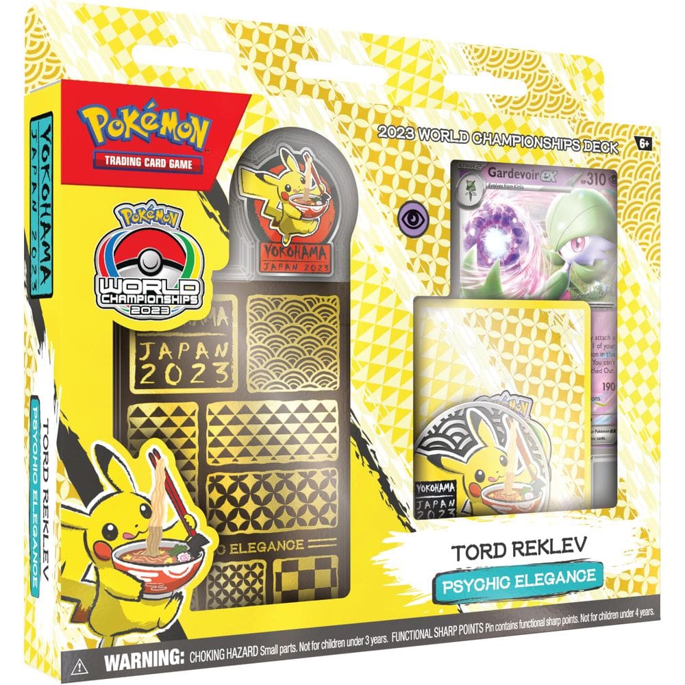 Deck de jogos de cartas colecionáveis Pokémon 2023