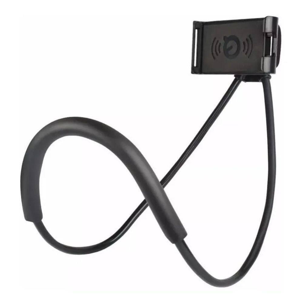 Suporte Holder Celular Articulado Pescoço Ou Banco Do Carro