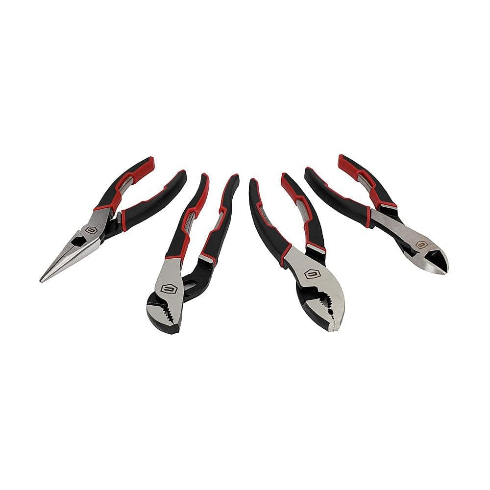 Conjunto de alicates CRAFTSMAN 928070 Garantia vitalícia Tru-grip de 4 peças